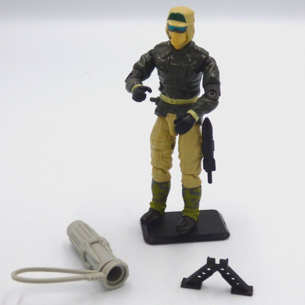 GI Joe Rampart v1 1990 Vintage 3.75 Action Figure Accessories Incomplete Hasbro